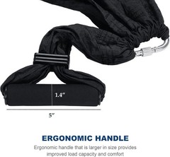 Strong Aerial Yoga Sling Kit – Supports Over 400 lbs for Full Body Fitness