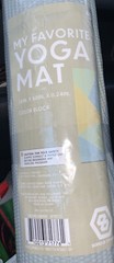 Series-8 Fitness Thick Designer My Favorite Yoga Mat 24″x68″ Yellow-Blue-Green