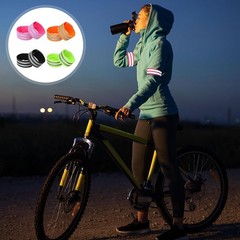 4 Pair Elastic Reflective Bands Arm Leg Band Straps Sport Night Running Cycling