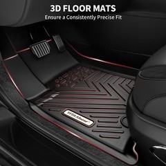YITAMOTOR Floor Mats Compatible with 2019-2025 Chevrolet Silverado 1500/GMC S…