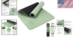 Versatile Exercise Yoga Mat 72×24 – Non-Toxic, Lightweight with Carrying Strap
