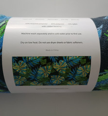 Kaleidoscope Anti-Slip Yoga Towel – Leaves 24 in x 71 in (Pack of 1)