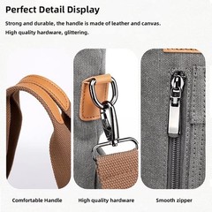 SULCET Canvas Handbag for Women Cloth Tote Shoulder Purses Hobo Casual Crossb…
