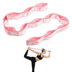 12 Loops Yoga Band, Yoga Bands for Stretching Stretching Bands Stretch Straps…