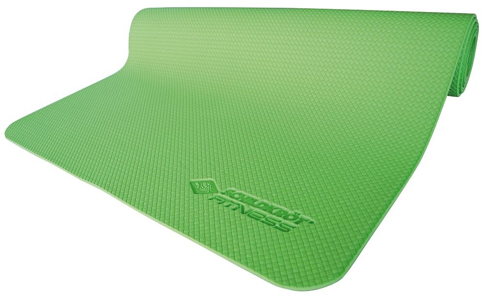 Fitness Sport Yoga Matte Green Training Pilates Phthalate Free Gymnastics