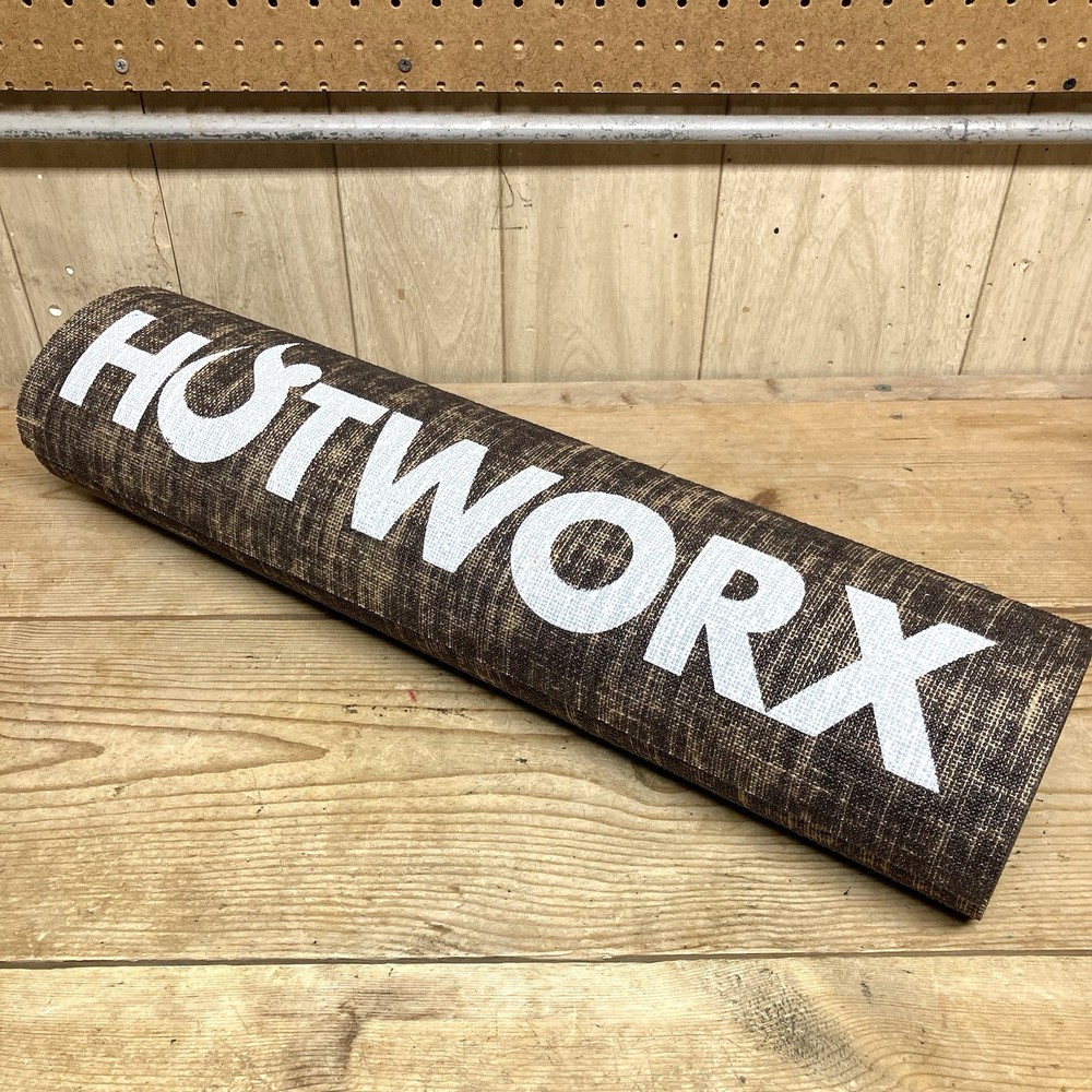 Hotworx Exercise Yoga Mat 72″ x 24″ Non-Slip Textured Hemp Fiber Gym Workout