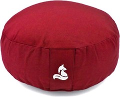 MetaFox Buckwheat Meditation Cushion 12″ x 6″ Soft High Quality Cotton