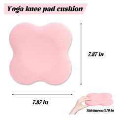 2 packs Yoga Knee Pad Mats Extra Thick for Knees Elbows Wrist Hands Head Foam