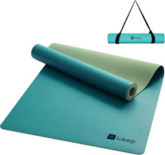 Rubber Yoga Mat – Professional Sweat Absorbent PU & Natural Rubber. Non Slip Wor