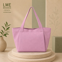 Canvas Yoga Tote Bag with Exterior Sleeve for Yoga Mat; 8 Colors to Choose from