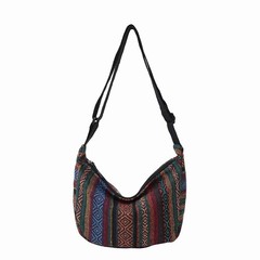 hippie cloth purses for women, cute Small hobo boho purses crescent crossbody…