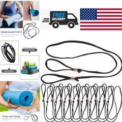 Multi Purpose Yoga Strap 46 Inch Bundling Sling for Fitness and Physical Therapy