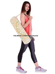 5 PC Wholesale Mandala Lot Yoga Bag Activities Pilates Carrier Indian Cotton Bag