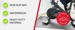 Bike Mat for Original Peloton Bike & Bike+ and Cross Training Bike & Bike+,