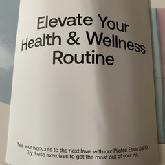BetterME Pilates Essential Kit NIB Serenity Blue Assorted Items