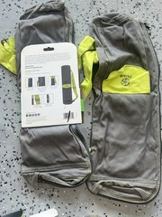 2 Gaiam Yoga Mat Bags – Carrying Straps, Fitness Mat Holder