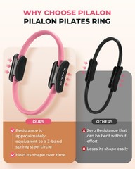 Pilalon Pilates Ring Set – Studio-Grade Anti-Deformation Pilates Kit – Pilates