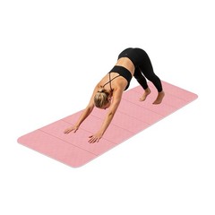 Foldable Yoga Mat, Yoga Mat For Home, Portable Exercise Mat 185 × 80 × 0.8cm