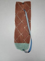 BEATNIK BAGS Yoga Mat Carry Bag Extra Zip Pocket Brown Green Dragonfly Corduroy