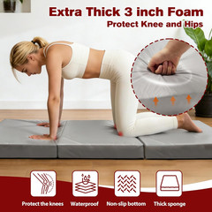 3 Inch Thick Yoga Mat 72 * 32 * 3 Inch Extra Thick Exercise Mats Non-Slip Workou