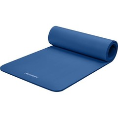 Solana Yoga Mat Thick 1/2in Non-Slip Workout Mat with Denim Blue 1/2 inch