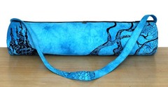 Blue Tree Yoga Mat Carrier Bags Hippie Mandala Cotton Bags With Shoulder Strap