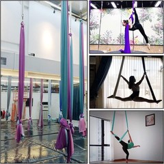 Hamaca de yoga con capacidad de 2000 libras, incluye cadena tipo margarita NUEVO
