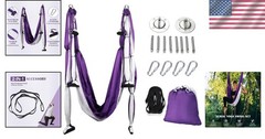 Inversion Yoga Swing Kit with Adjustable Chains for Safe and Secure Workout