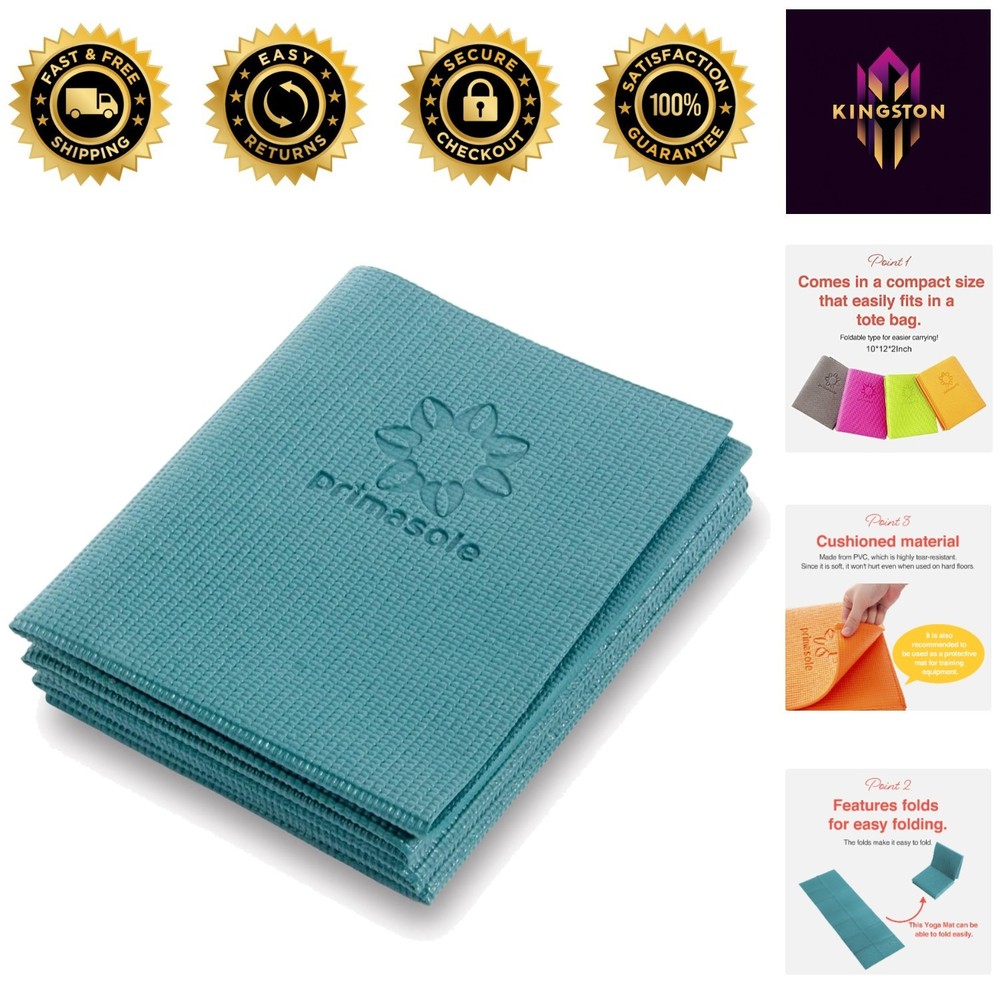 Compact & Tear-Resistant Yoga Mat – Ideal for Travel, Gym and Outdoor Use