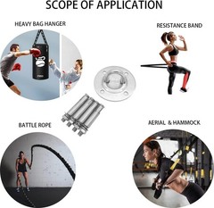 Eye Ceiling Hook Swing Hangers 700LB Capacity for Punching Bags Hanging Chair…