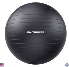 Trideer Extra Thick Gym Ball – Heavy Duty Exercise & Balance Chair, 5 Sizes,