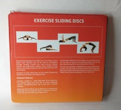 Exercise Sliding Disks Black Color For Yoga Exercises