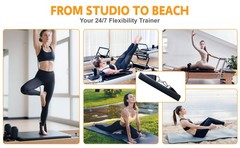 Pilates Foot Strap Yoga Strap Adjustable Women Equipment Enhance Balance for