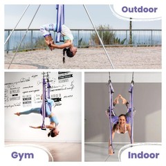 Swing Set for Home & Outdoor | Easy Setup for Strength, Balance & Back Pain R…