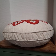 MOROCCAN FLOOR CUSHION, YOGA SEAT PILLOW, 18 INCHES ROUND