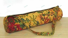 Indian Mandala Multi Yoga Mat Hippie Carrier Gym Bag With Shoulder Strap New Art