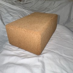 Hugger Mugger Solid Cork Yoga Block New With Out Tags