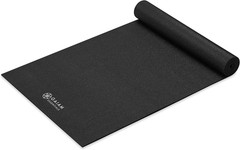 Gaiam Essentials 1/4″ Thin (6Mm) Yoga & Pilates, Fitness & Exercise Mat with Eas