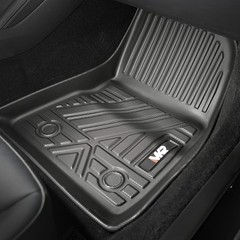TPE Floor Mat For Tesla Model 3 2023-2025 6 PCS Waterproof Duty-Proof Fully Surr