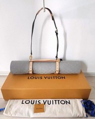 Authentic Louis Vuitton Yoga Mat & Carrier Monogram GI0501 Beige New from Japan
