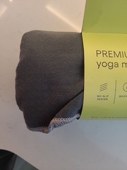 All in Motion Premium Yoga Mat, No-Slip Design Quick Dry Absorbent 70×26 (B3-K15
