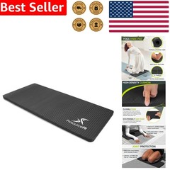 15mm Extra Thick Yoga Knee & Elbow Pad – Perfect for Pilates & Floor Exercises
