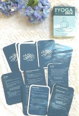 The Yoga Deck: 50 Poses and Meditations by Olivia H. Miller EUC
