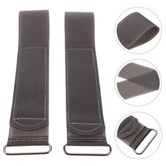 2 Pcs Nylon Elastic Foot Pedal Straps for Fitness Machines Home Gym Replacement