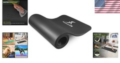 High Density 1/2” Thick Yoga Mat 71” Long – Water-Resistant and Travel-Friendly
