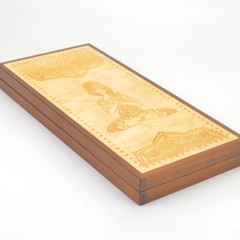 Sadhu Board with Thermal Ash “Nirvana” Galvanized Nails 10 mm/0.4 inch
