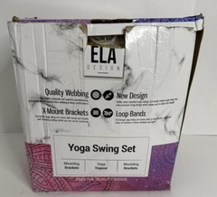 Aerial Hammock Anti gravity Yoga Swing Kit Yellow