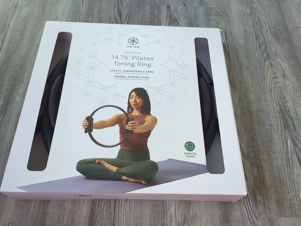 GAIAM Pilates Toning Ring NIB 14.75 inch New fitness accessory
