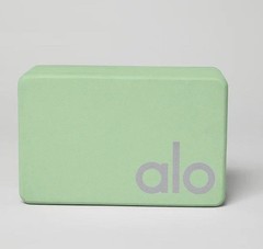Alo Yoga Uplifting Yoga Block, New With Tag, Light Green