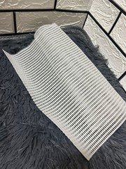 Multipurpose PVC grip mat Odor Free Hand Washable Grey Color Pack of 1 Free Pos